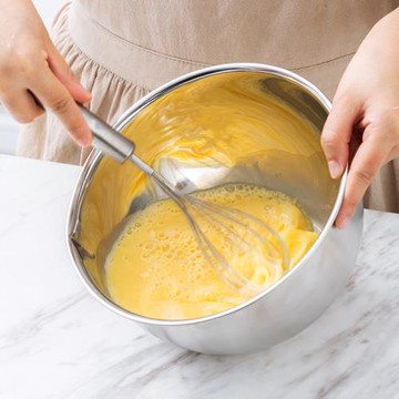 加厚304打蛋盆烘焙工具家用打奶油和面洗菜烘培加深圓形不銹鋼盆