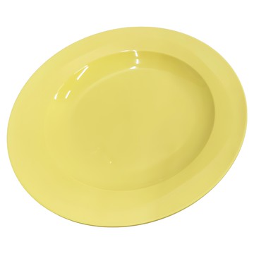 SIMPLA 玉米田 中圓盤 黃色 PLA 生質材料 2入  21cm  1組