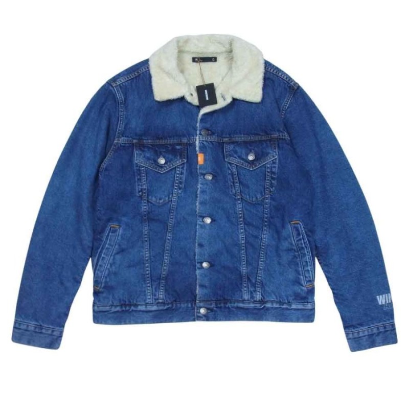 WIND AND SEA ウィンダンシー 20AW 20MND-WAS001-85-032 DENIM BOA MINEDENIM マインデニム  デニム ボア ジャケット 3【新古品】【未使用】【中古】 | LINEブランドカタログ