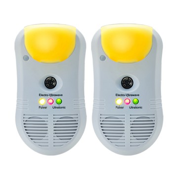 DigiMax 下單贈P幣 強效型三合一超音波驅鼠器 UP-11T《超值2入組》[使用範圍約50坪]