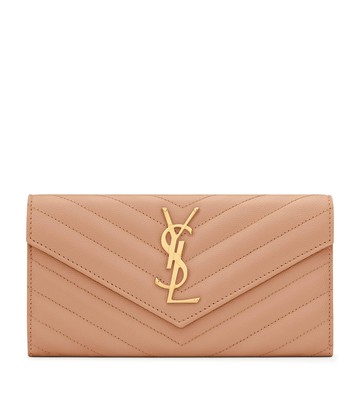 Saint Laurent Leather Envelope Wallet