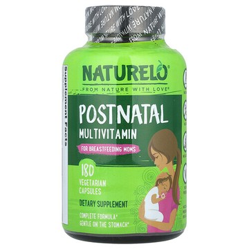 NATURELO, 哺乳期女性專用產後多維生素素食膠囊，180 粒
