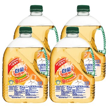 白蘭 活力鮮柚洗碗精  2.8kg  4桶