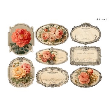 【10月新作】20-103-0162 裁切紙・拼貼素材