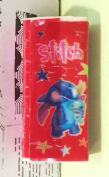 【震撼精品百貨】Stitch_星際寶貝史迪奇~橡皮擦-紅*25360