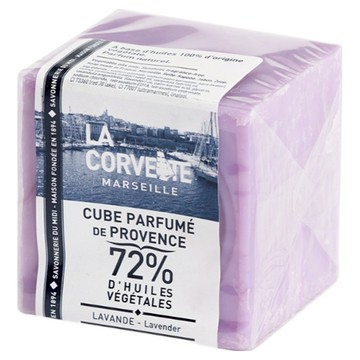LA CORVETTE 法釩馬賽莊園 經典薰衣草馬賽皂 普羅旺斯香氛 72%植物油  200g  1個