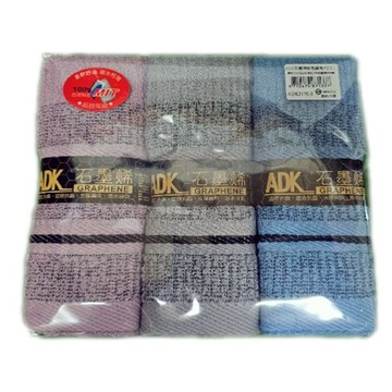 ADK石墨烯毛巾(3入)