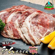 ラム肉 スライス 100g×5パック(合計500g) 味付き 羊肉 として美味しくなりました