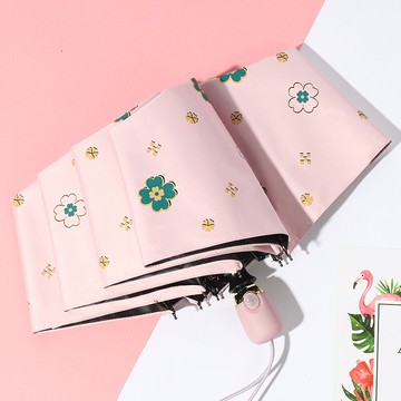 全自動雨傘女晴雨兩用折疊太陽傘防曬防紫外線森系復古ins遮陽傘