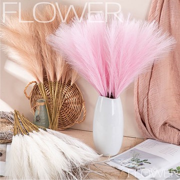 🌹24hr快速出貨🌹仿真蘆葦草 迷你潘帕斯蘆葦草 仿真花 人造花 居家擺設 拍照道具 插花 仿真植物 田園風 永生花假花