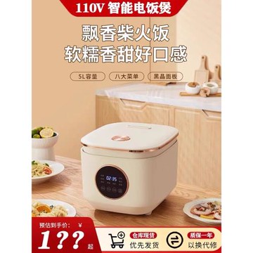 110v伏電飯煲出口美國日本加拿大小家電迷你小型家用預約電飯鍋