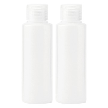MUJI 無印良品 台灣公司貨 PE分裝瓶 OneTouch蓋 100ml  透明色  2個