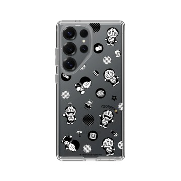 Galaxy S25 Ultra Clear 透明 - 哆啦A夢 Doraemon - 黑白特別款