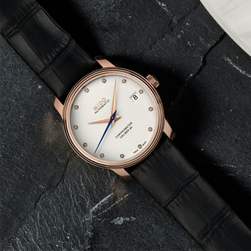 MIDO美度 BARONCELLI 永恆系列 天文台認證機械腕錶 34mm / M0272083603600