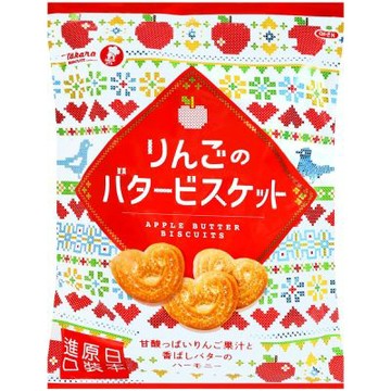 寶製果 奶油蝴蝶酥-蘋果風味 (110g)