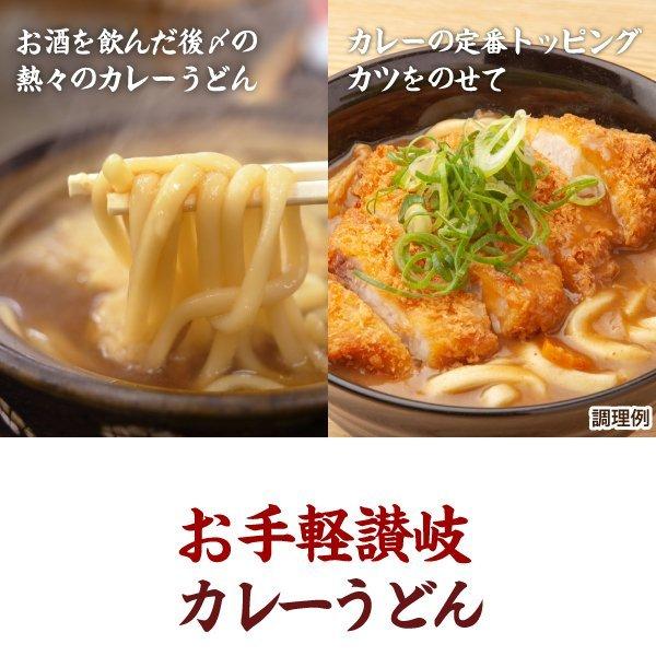 送料無料 讃岐のカレーうどん4食 カレーソース付き ゆでうどん 長期保存 食品 讃岐うどん ポイント消化 お試し 取り寄せ ご当地グルメ