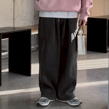 【Metanoia】🇰🇷韓製  顏料加絨落地棉褲