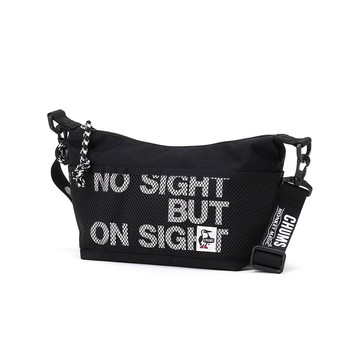 CHUMS 25 Monkey Magic Mesh Pocket Collect Shoulder Bag肩背包 黑色_CH603884K001