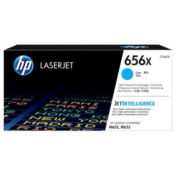 【領券滿額折200】  HP 656X 藍色原廠高容量碳粉匣 (CF461X) 適用M652/M681/M682