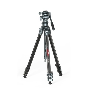 其他相機專用腳架 力普萊 Leaplight 雙全景液壓雲台碳纖維三腳架 LYR2+LYQ5 (公司貨)