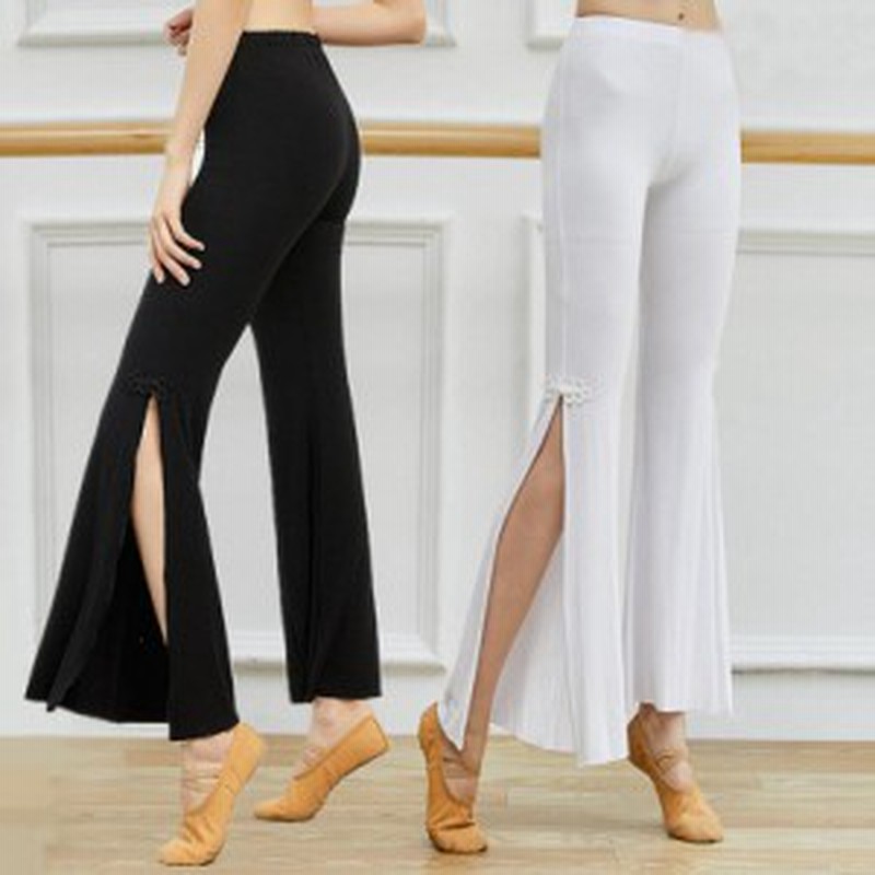 ダンスパンツ レディース ヨガパンツ サルエルパンツ スリットパンタロン ガウチョパンツ ストレッチ フレアパンツ ヨガ ラテン バレエ 通販 Lineポイント最大1 0 Get Lineショッピング
