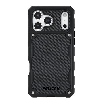 Pelican iPhone 17 系列 Shield 防護盾 MagSafe 防摔手機殼 - 碳纖紋理
