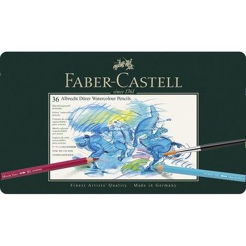 FABER-CASTELL 輝柏 藝術級 水彩色鉛筆 36色 /盒 117536【APP滿額下單4%點數(單一帳號最高1500點)】5/31止