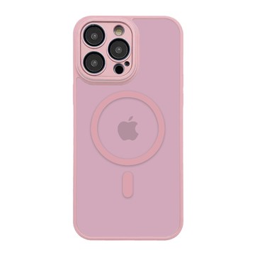 鏡頭全包式 MagSafe 磁吸磨砂霧面防摔手機殼  iPhone 16 Pro  粉色
