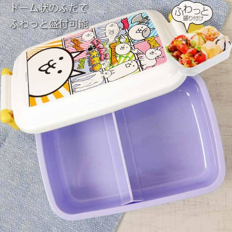 にゃんこ大戦争 23 抗菌 ふわっと盛付弁当箱 RBF3ANAG
