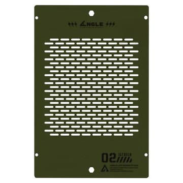 ANGLE 羽桌跨板 條孔板 鋁合金  36 x 25cm  36cm  軍綠色