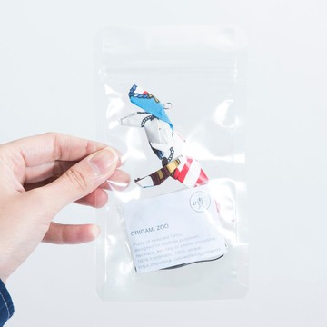 \花花暴龍/ 摺紙吊飾組_古著龍