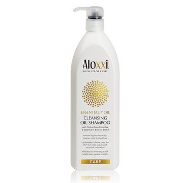 耐克斯＊Aloxxi7in植萃精油洗髮精1000ml/自然捲及粗硬髮4倍撫平毛躁效果