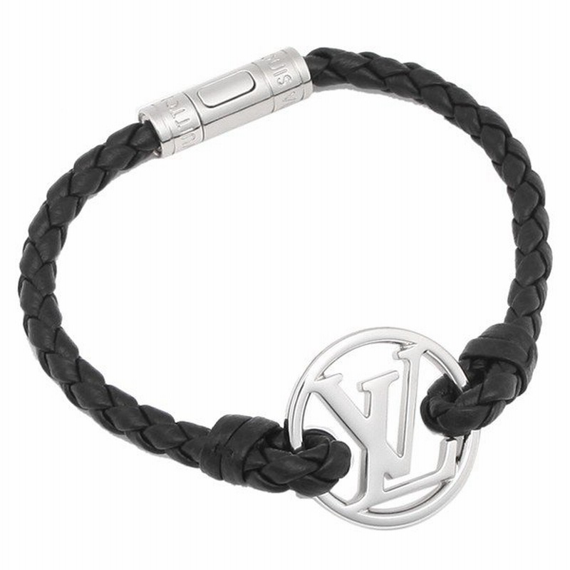 返品ok ルイヴィトン ブレスレット アクセサリー メンズ Louis Vuitton M61 ブラック シルバー 通販 Lineポイント最大0 5 Get Lineショッピング