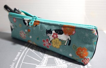 日本風貓咪筆袋收納包