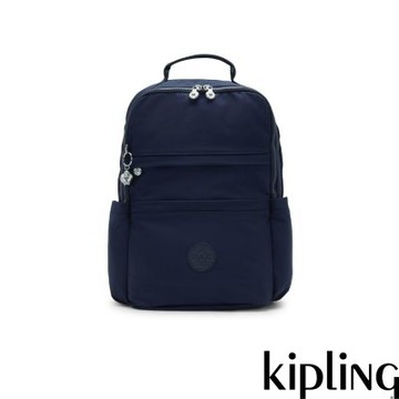 Kipling 星辰藍多層收納後背電腦公事包-BIANA