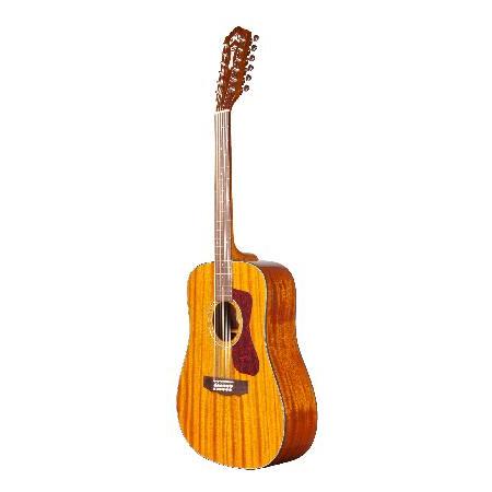 Guild Guitars D-1212 12-String Acoustic Guitar, Natural, All Solid Woods Dreadnought, Westerly Collection, with Premium Gig Bag並行輸入