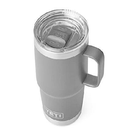 YETI Rambler 20 oz Travel Mug, Stainless Steel, Vacuum Insulated with Stronghold Lid, Charcoal並行輸入