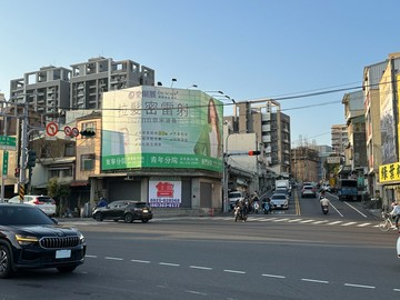最強❤️三角窗無死角店面❤️店面＋廣告雙收益❤️｜台南市永康區復興路