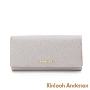 【Kinloch Anderson】Enid 壓釦長夾-優雅灰