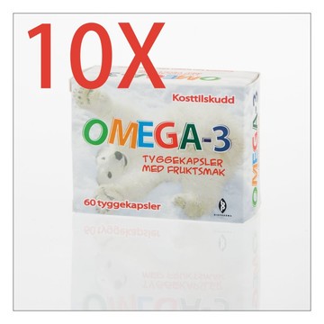 挪威北極熊 DHA 兒童魚油十盒 【效期 2026.9.13】