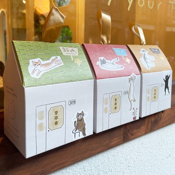 散步喵屋 | 3盒1組 | 李亭香