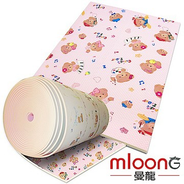 Mloong曼龍 客製化XPE環保爬行墊/地墊 -曼龍熊 (每10公分計價)