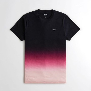 Hollister HCO 男性 短袖 T恤 黑色 2364