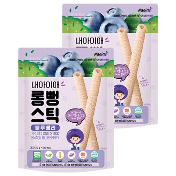 Naeiae 嬰幼兒米棒  藍莓  30g  2包