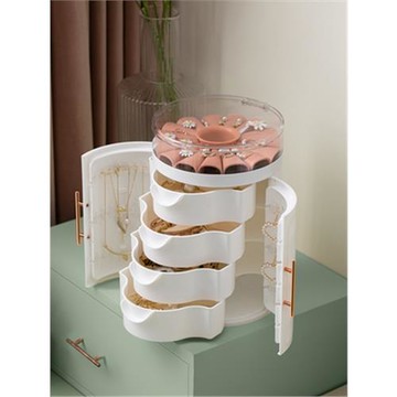 輕奢防塵大容量飾品多層展示架