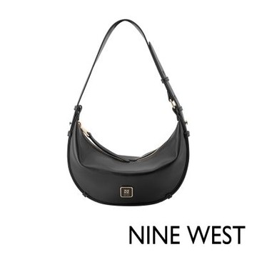 NINE WEST LARAMIE 彎月斜背包- 黑色(566773)