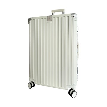 MyTravel星的願鋁框行李箱28吋-白色 大容量旅行箱  28吋 48.5 x 30 x 75cm  1個