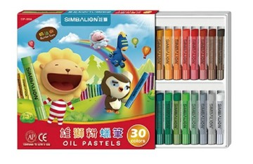 雄獅 OP-30A 奶油獅 粉蠟筆 (30色)【APP滿額下單4%點數(單一帳號最高1000點)】7/31止