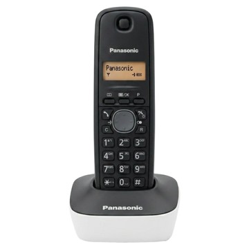 Panasonic 數位高頻無線電話 典雅白  KX-TG1611