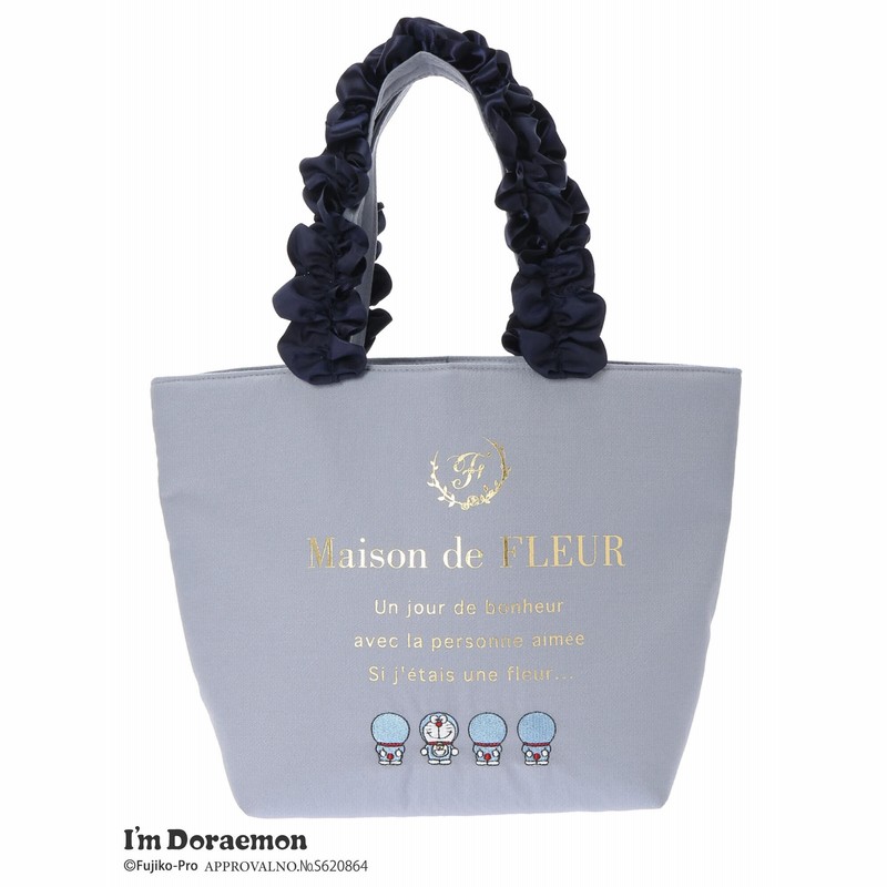 ドラえもんフリルハンドルトートバッグ 通販 Lineポイント最大1 0 Get Lineショッピング